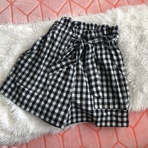 High waisted shorts